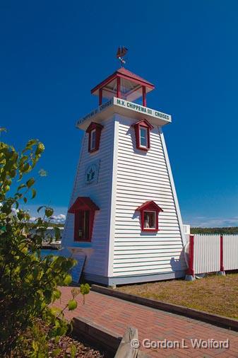 Faux Lighthouse_03543.jpg - Photographed in Parry Sound, Ontario, Canada.